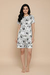 Zivame Knit Cotton Short Set - Whisper White — thumbnail 2